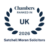 Chambers and Partners UK Guide 2026 Ranked Firm - Satchell Moran Solicitors Actions Against Police