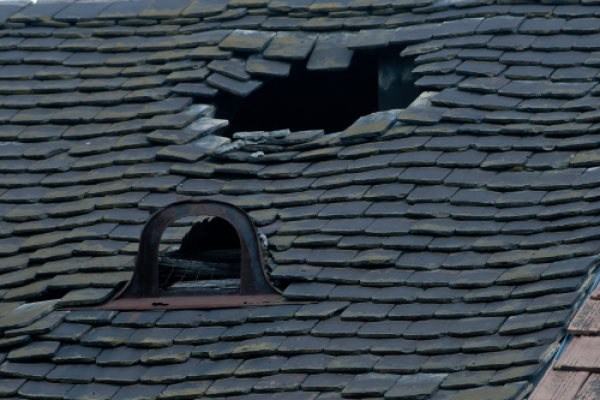 Broken Roofing